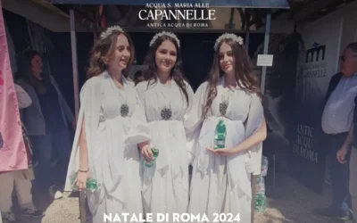 Acqua Capannelle per il Natale di Roma 2024