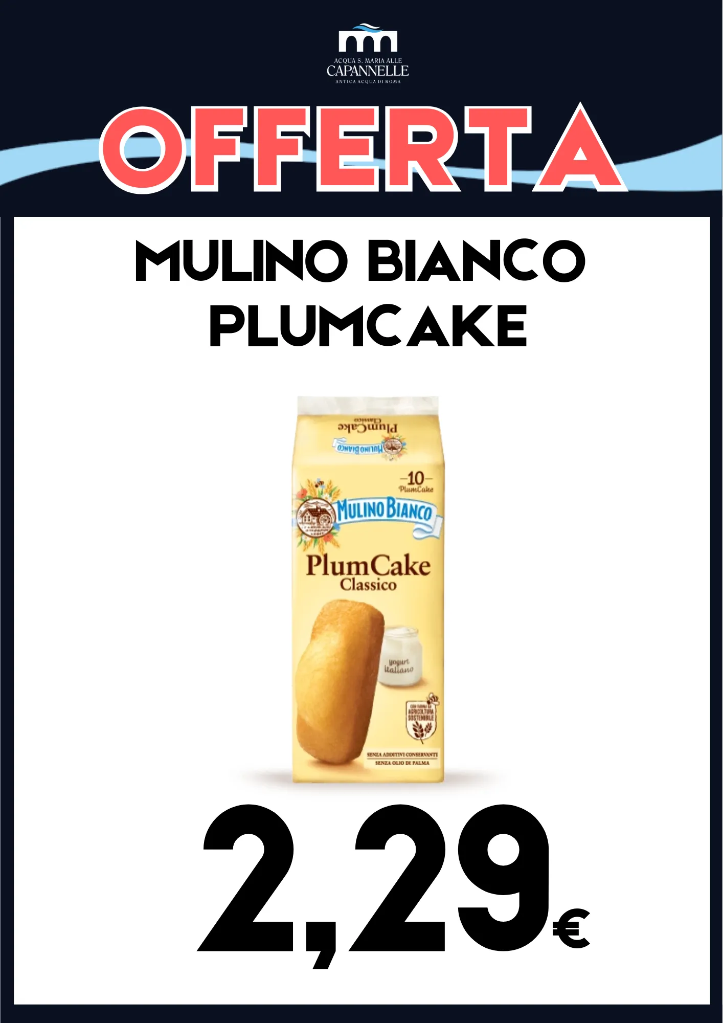 Mulino Bianco Plumcake