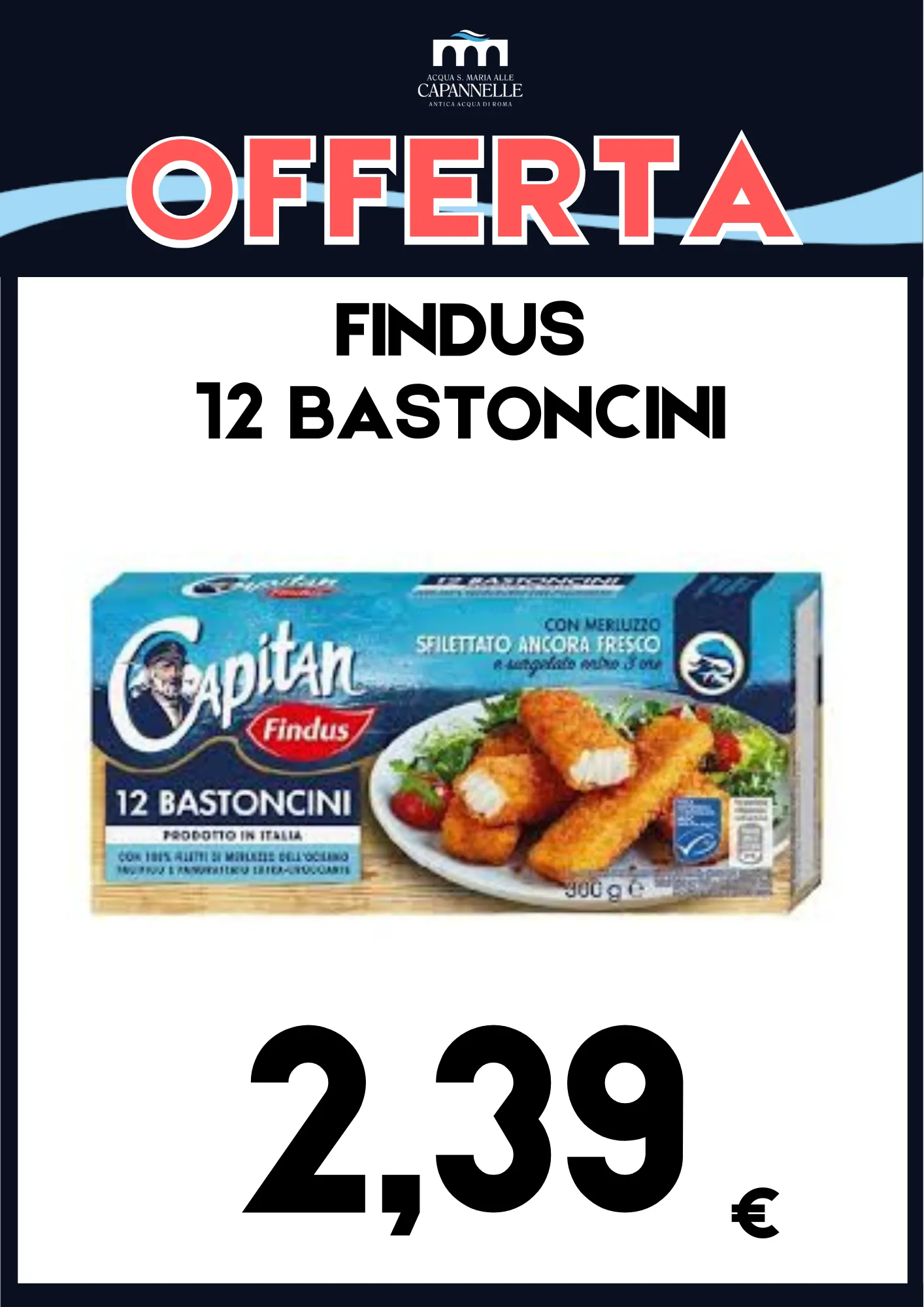 Bastoncini di Pesce Capitan Findus